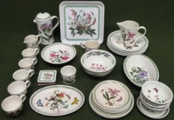Quantity of Portmerion 'The Botanic Garden' china. Approx. 30 pieces