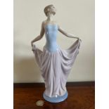 LLADRO FEMALE FIGURE, APPROX 30cm HIGH