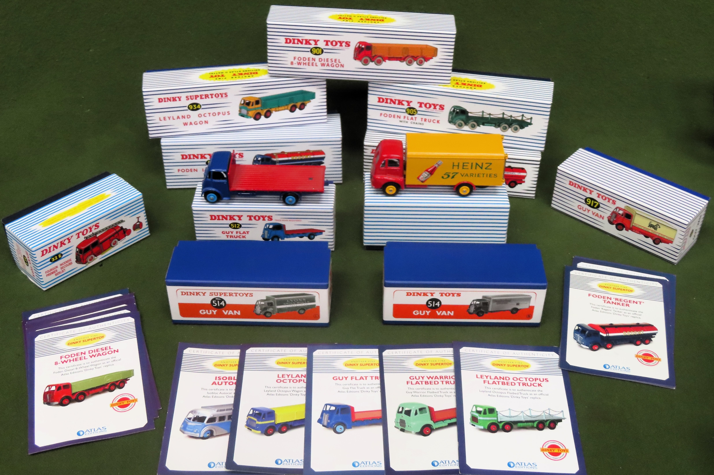 Collection of modern boxed Dinky Supertoys