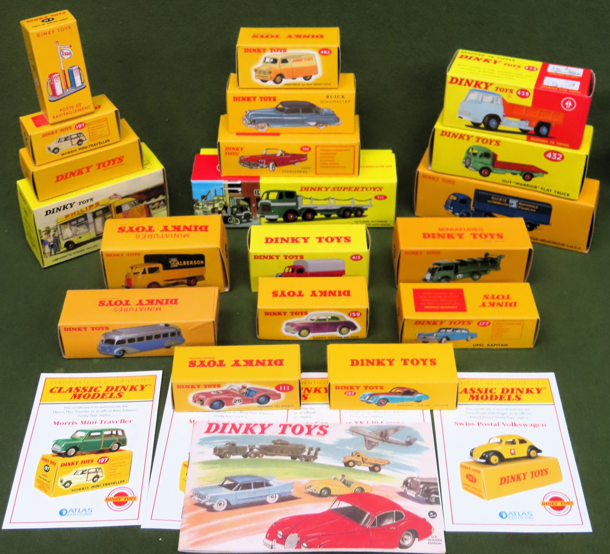 Collection of modern boxed Dinky diecast vehicles