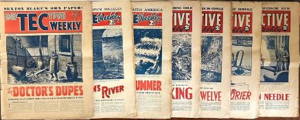 DETECTIVE WEEKLY FROM OCTOBER 1939, 347, 352, 353, 357, 358, 362, 363