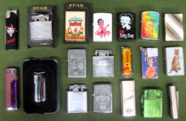 Quantity of various vintage lighters