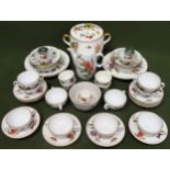 Large quantity of Royal Worcester Evesham dinnerware