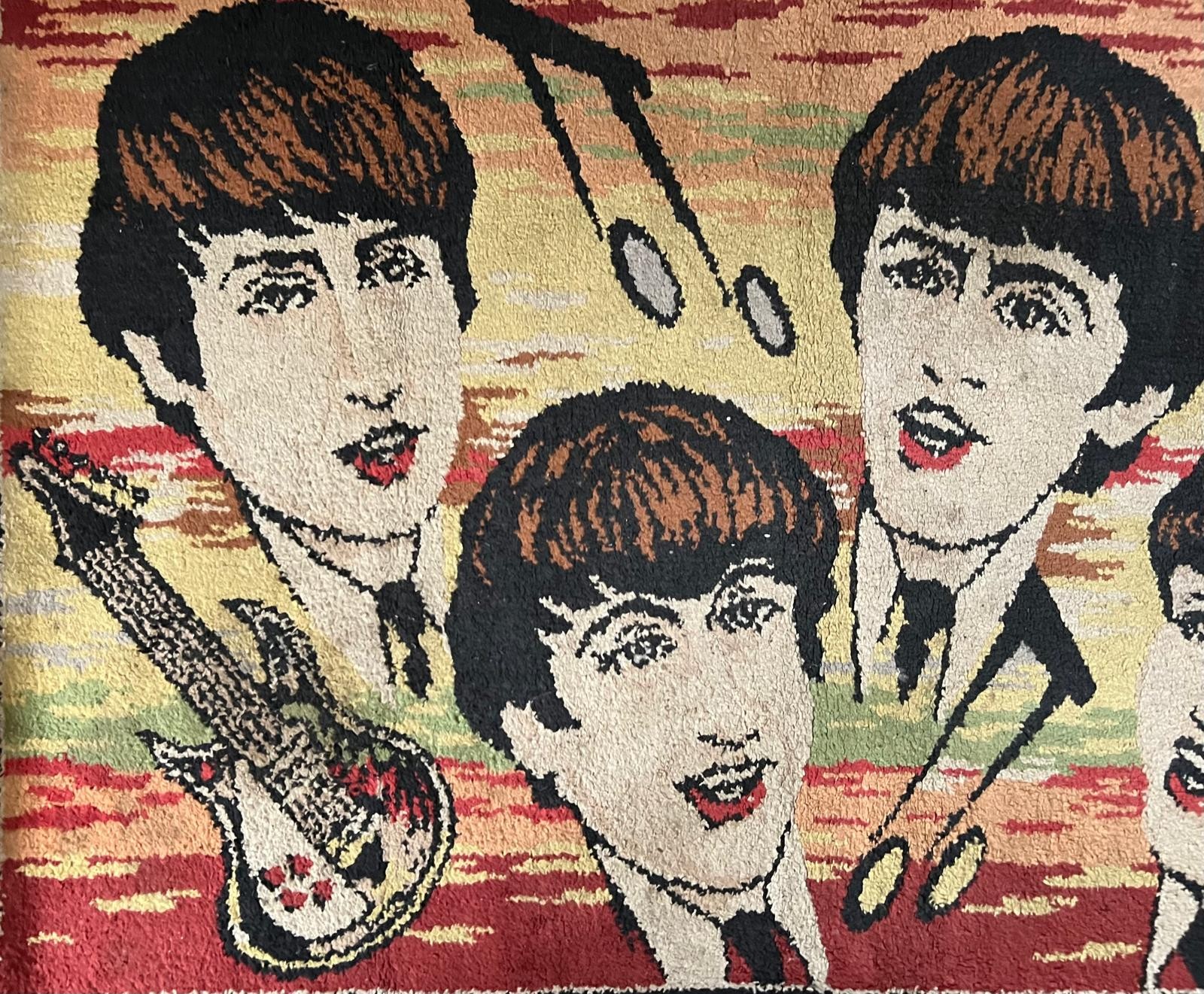 WOOL BEATLES MAT, APPROX 90 x 56cm - Image 4 of 4