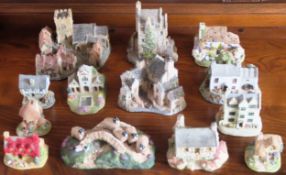 Parcel of various David Winter, Lilliput Lane and other ceramics