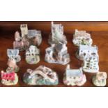 Parcel of various David Winter, Lilliput Lane and other ceramics