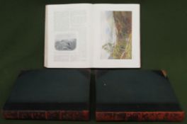 Three volume set - The British Isles, published by Cassell & Co, dated 1908. used condition with