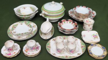 Various part tea and dinner sets etc all used and unchecked