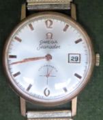 Omega Seamaster 18k (0.750) gents wristwatch, with Antimagnetic dial used condition. not an Omega
