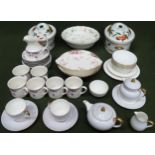 Sundry ceramics Inc. Royal Worcester, Royal Albert, Royal Doulton, etc all used and unchecked