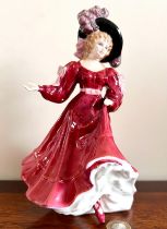 ROYAL DOULTON FIGURE PATRICIA HN3365, MODELLED BY VALERIE ALLAND, FIGURE OF THE YEAR 1993, APPROX