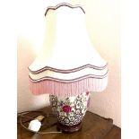 DECORATIVE TABLE LAMP AND SHADE