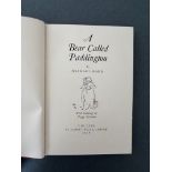 A BEAR CALLED PADDINGTON HARDBACK AND COVER, 1958, FIRST EDITION WELL USED