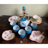 QUANTITY OF HAMMERSLEY CHINA, JAPANESE TEA SET, ETC