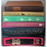 Seven various Folio Society volumes All in used condition, unchecked