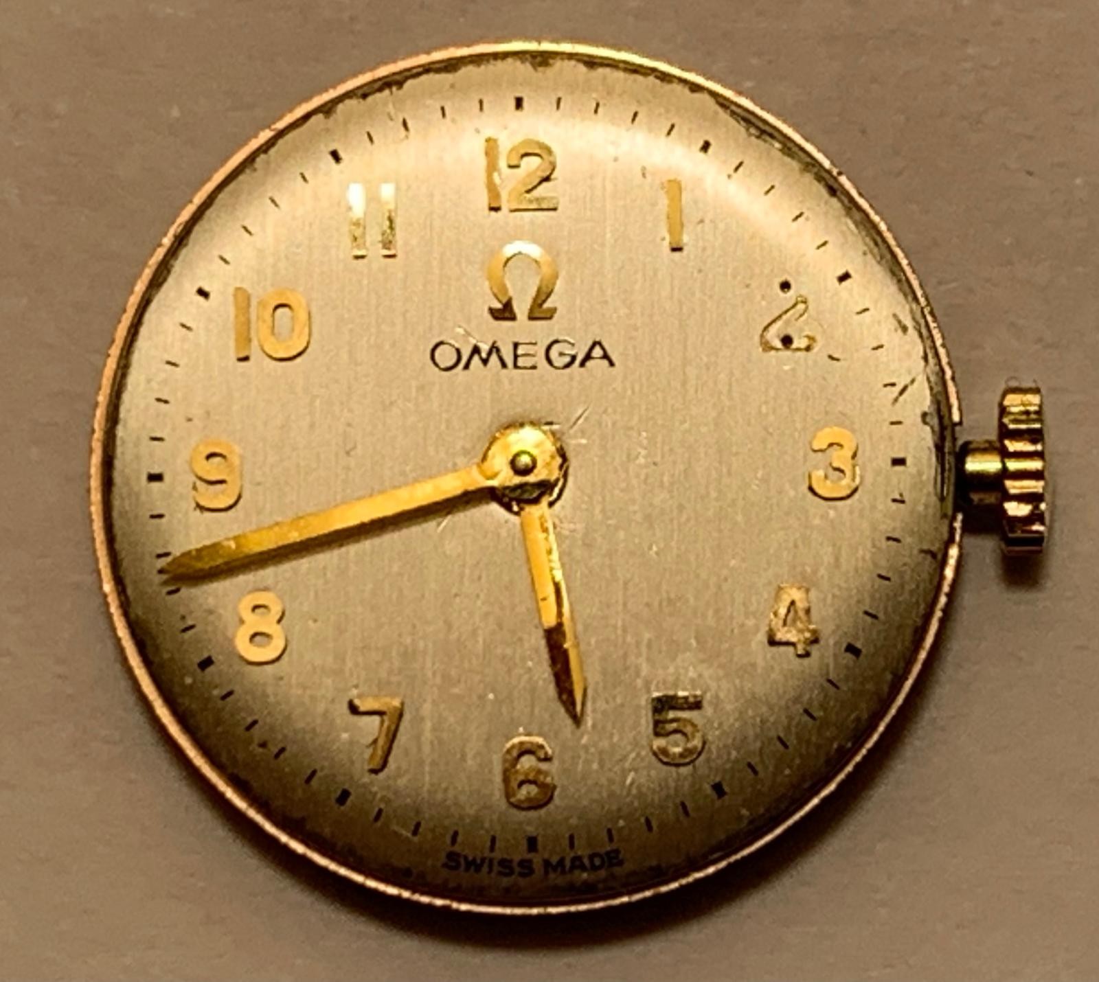 9ct GOLD OMEGA WATCH IN WORKING ORDER, APPROX 17.5cm FROM CLASP AND 17.5cm FROM LOCK, TOTAL WEIGHT - Image 5 of 17