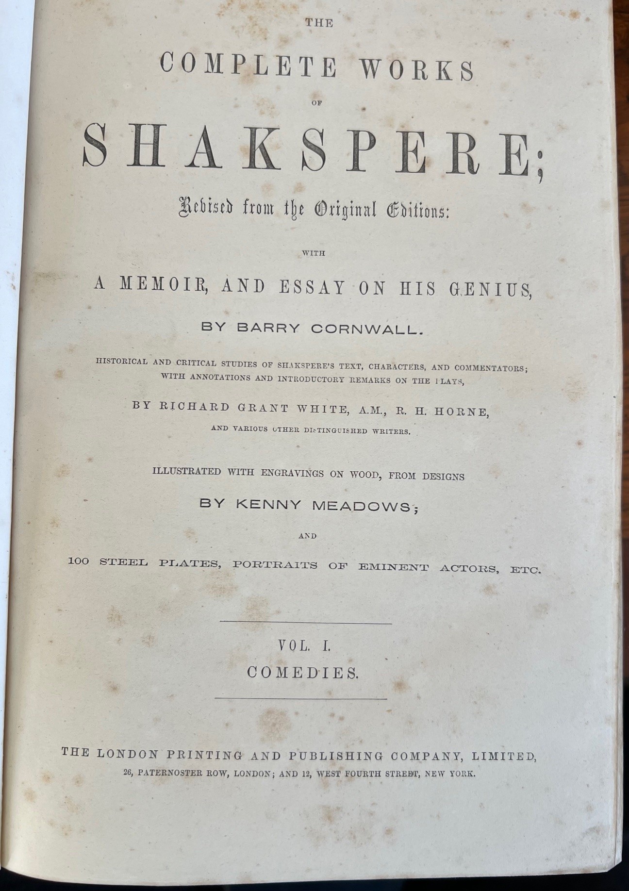 THREE VOLUMES 'SHAKESPEARE'S TRAGEDIES', GILDED FULL LEATHER BINDINGS - Image 2 of 2