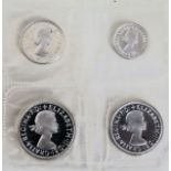 2004 Maundy set of four silver sealed coinage All in reasonable condition