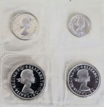 2004 Maundy set of four silver sealed coinage All in reasonable condition