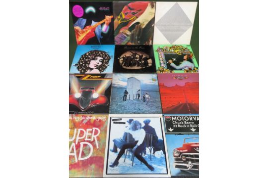 Selection of various LP'S (12) including Dire Straits, The Kinks, The Eagles, Mott the Hoople, ZZ