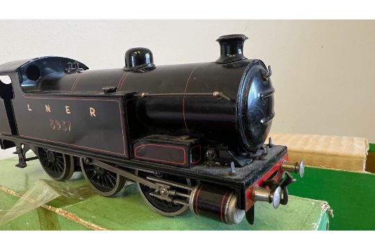 BASSETT-LOWKE 0-6-0 ELECTRIC TANK LOCOMOTIVE, LNER 5305/0, IN ORIGINAL BOX - Image 3 of 11