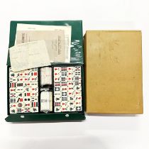 A 1970's cased Mahjong set.