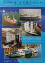 John Bertola has been a professional marine model maker for over 40 years, during which time he has