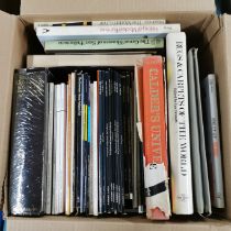 One box of antique related books and auction catalogues.