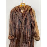 A vintage Mink coat.