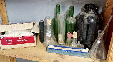 A quantity of vintage wine making items.