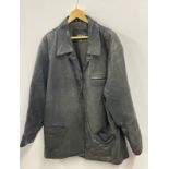 A vintage Lakeland leather jacket, size 50.