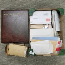 A quantity of first day covers and other stamps.