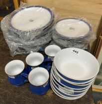 An extensive Denby stoneware part dinner service, unused.