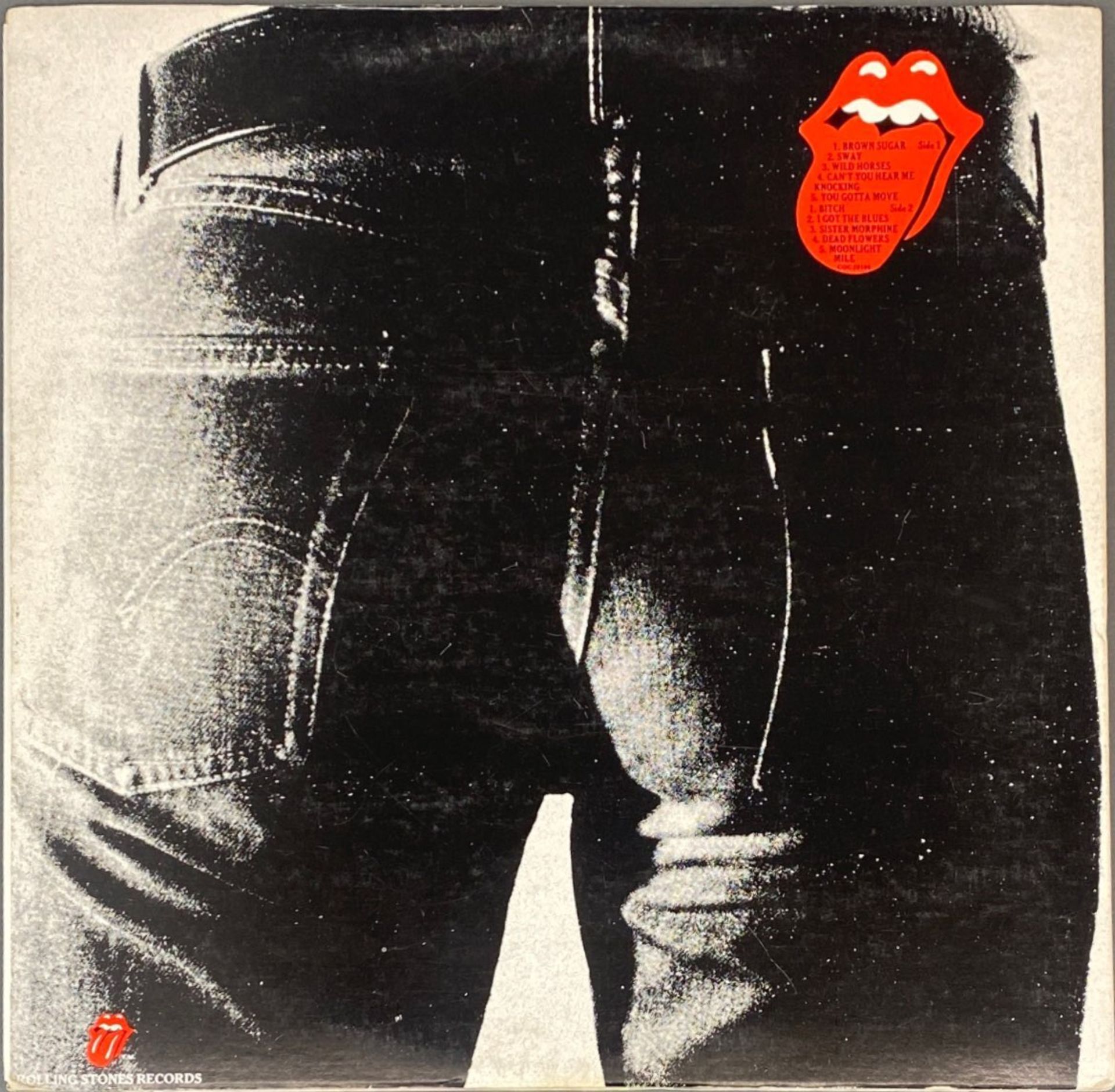 Sticky Fingers, 1971 Australian release, COC59100. - Image 2 of 6
