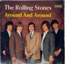 Around and Around, Decca 1964 German release BLK16315-P. Only issued in Germany and France