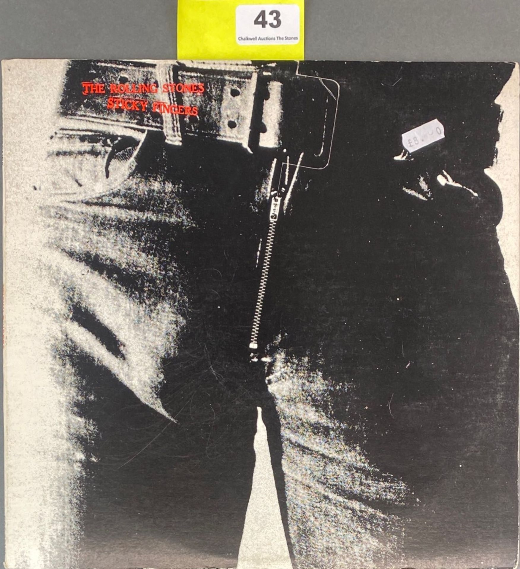 Sticky Fingers, 1971 Australian release, COC59100.