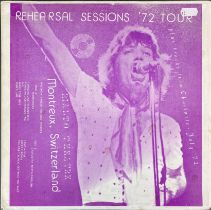 Rehearsal Sessions '72 tour Switzerland, 1973 Switzerland release. Contraband LP.