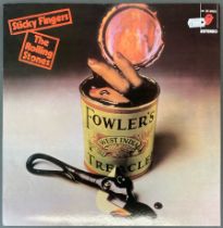 Sticky Fingers, Estereo, 1980 Spanish release 10C(06:063616) pink vinyl.