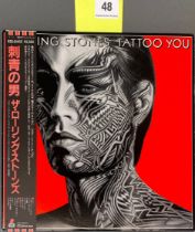 Tattoo You, Toshiba EMI, 1981 Japanese release, ESS-81455 stereo.