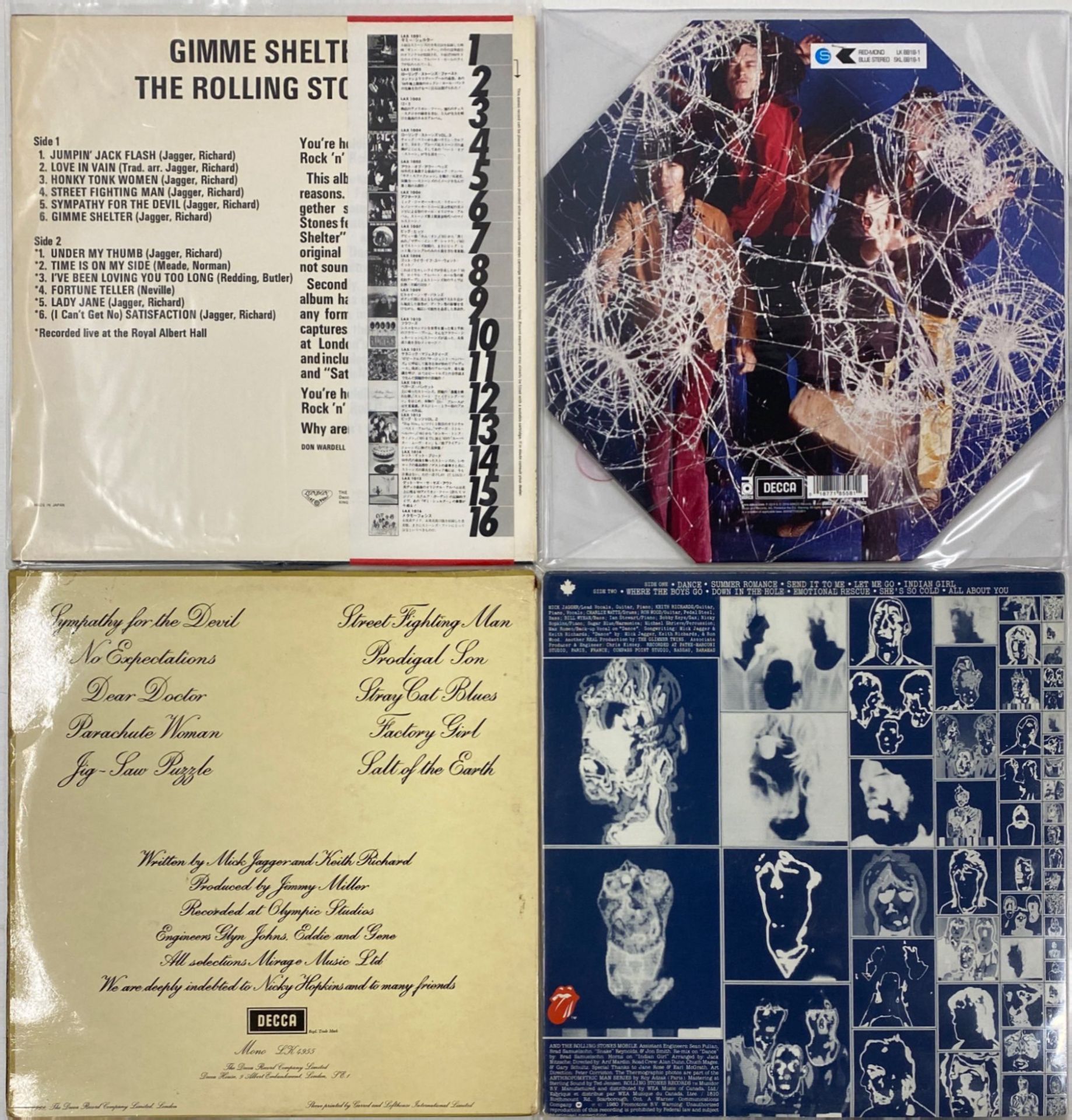 Four albums including Gimme Shelter. - Image 2 of 2