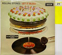 Let it Bleed, Decca, 1969 UK release, SKL5025 stereo. Poster missing.