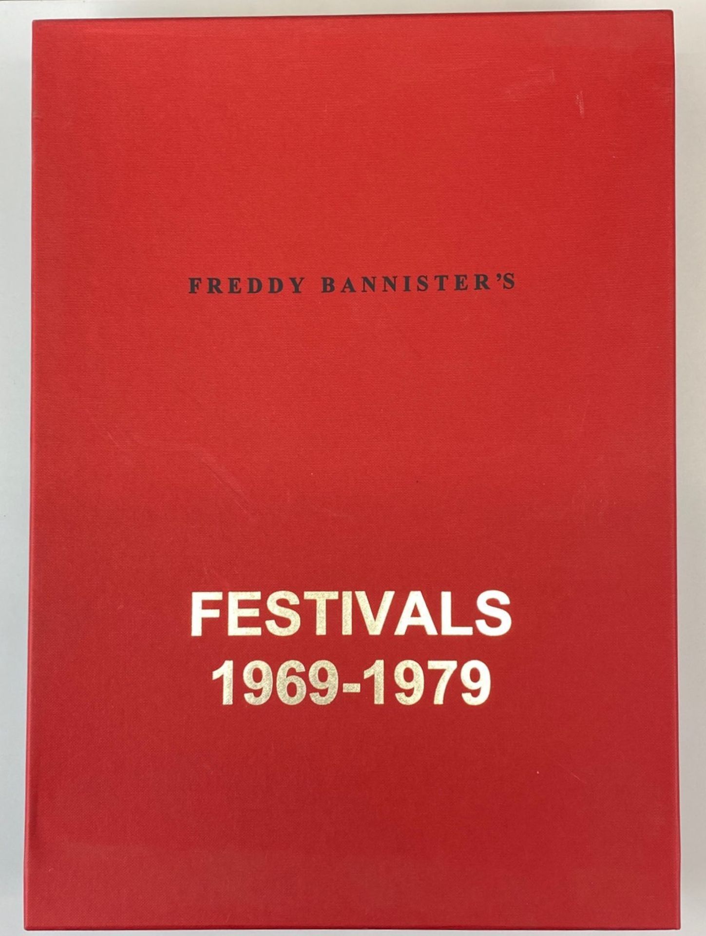 Freddy Bannister's Festivals 1969-1979 limited edition 130/200 complete boxed set including six CDs,