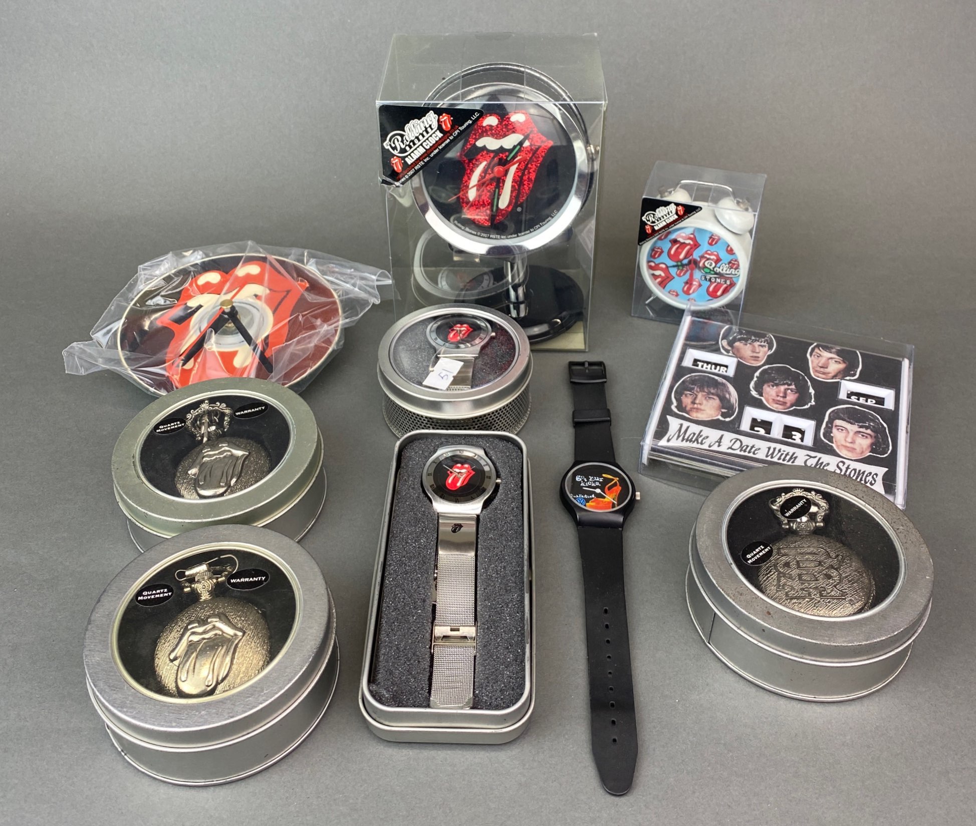 A quantity of pocket watches, alarm clocks and watches etc. - Image 3 of 3