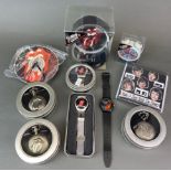 A quantity of pocket watches, alarm clocks and watches etc.