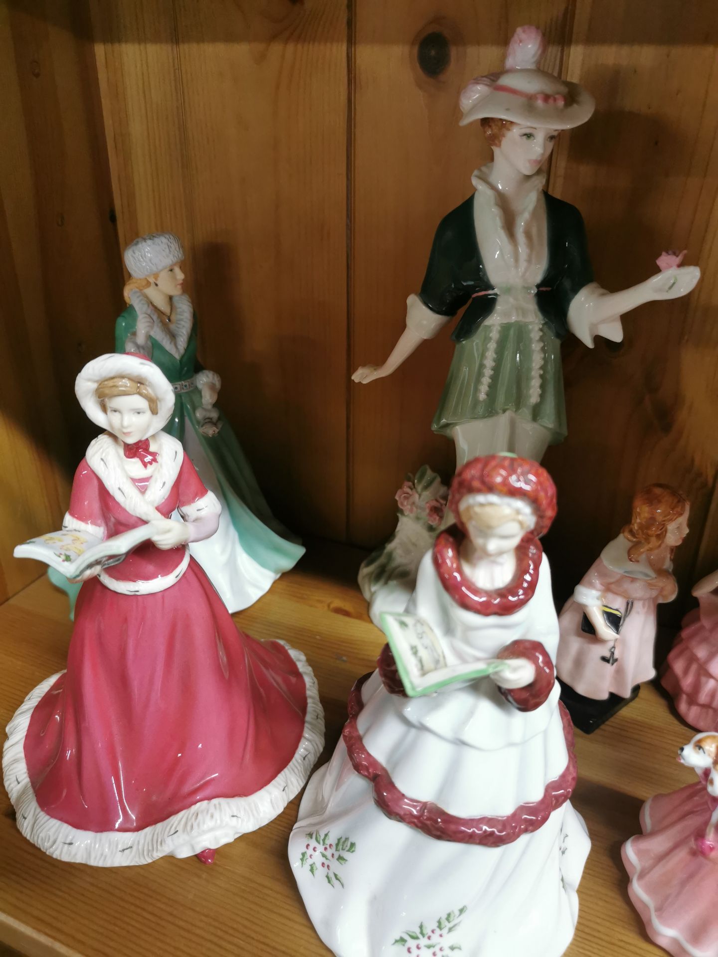 A group of Royal Doulton and other figurines. - Image 3 of 5