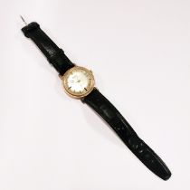 A gent's 9ct gold vintage Rotary wrist watch, circa 1963.