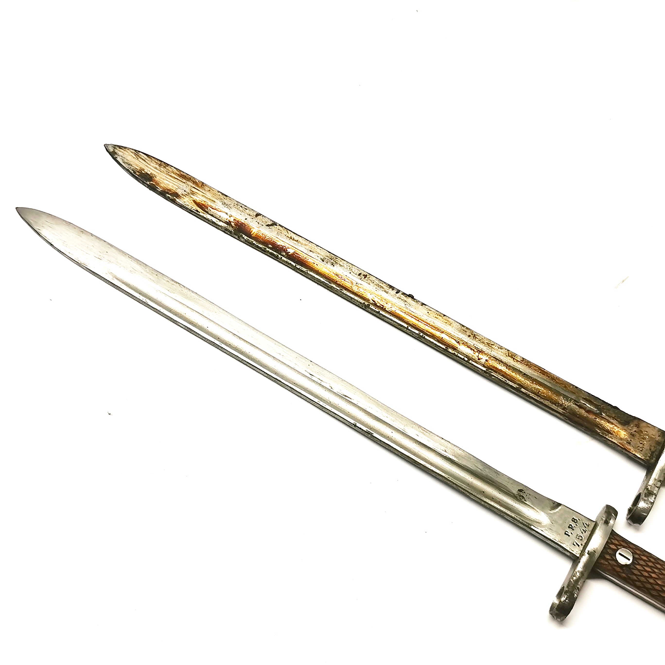 Two bayonets, L. 55cm. - Image 7 of 8