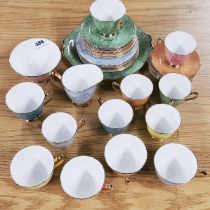 A Royal Albert gossamer tea and coffee set.