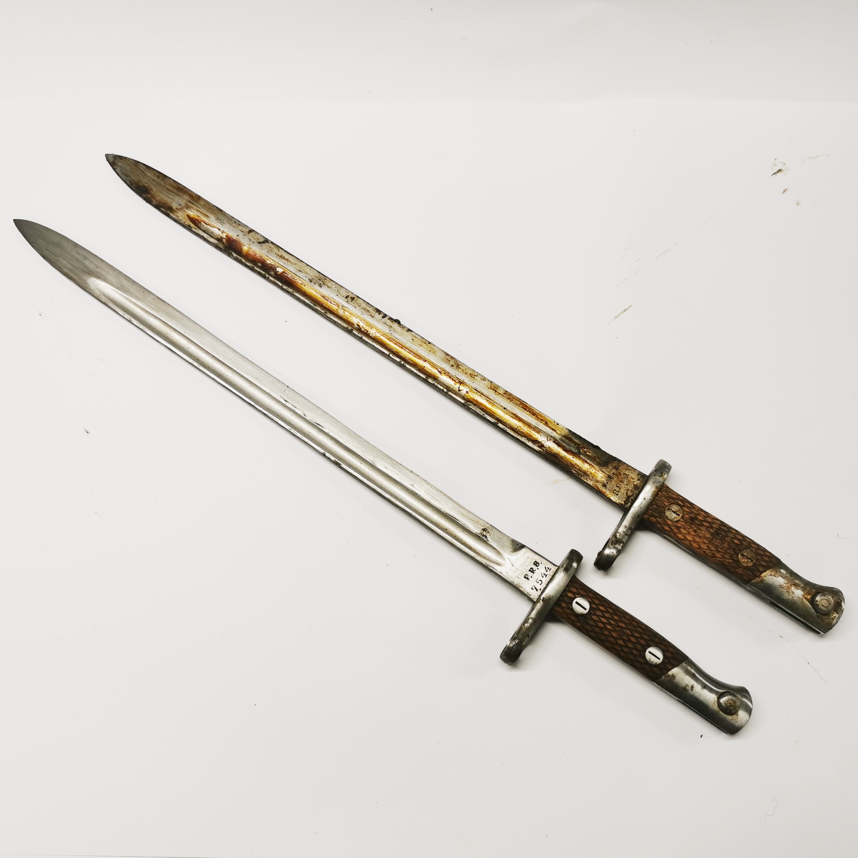 Two bayonets, L. 55cm. - Image 4 of 8