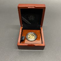 A boxed 2018 gold full sovereign number ST8JXT3M.